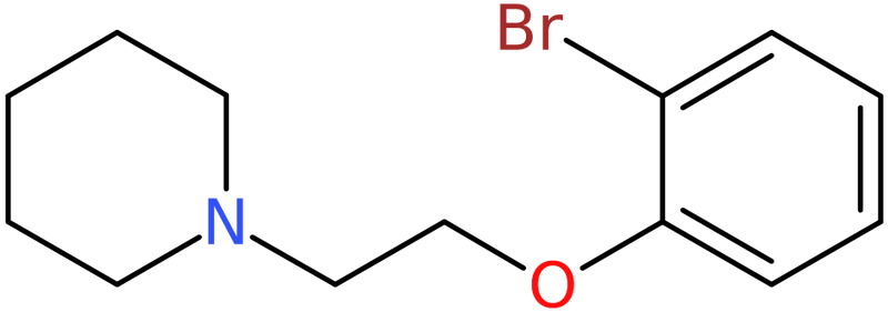 CAS: 864424-01-1 | 1-[2-(2-Bromophenoxy)ethyl]piperidine, NX64757