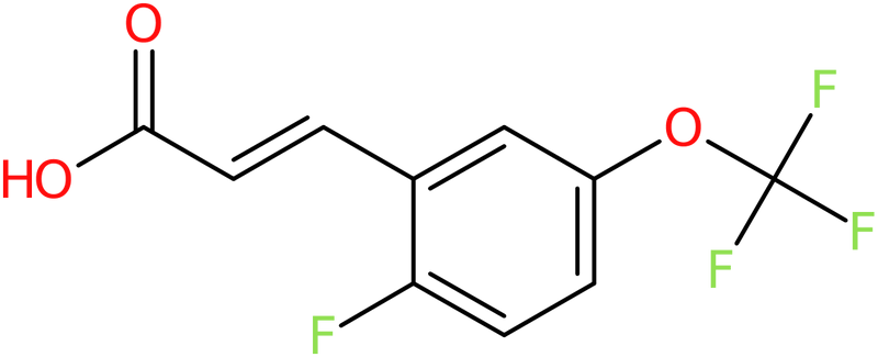 CAS: 1017777-31-9 | 2-Fluoro-5-(trifluoromethoxy)cinnamic acid, NX11099