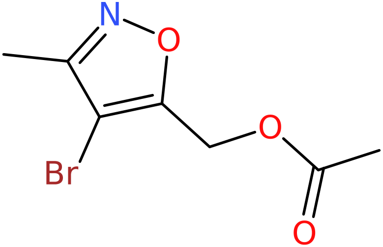 CAS: 1380089-33-7 | (4-Bromo-3-methylisoxazol-5-yl)methyl acetate, >97%, NX22863