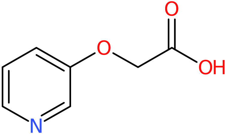 CAS: 86649-57-2 | 2-(Pyridine-3-yl)oxyacetic acid, >98%, NX64888