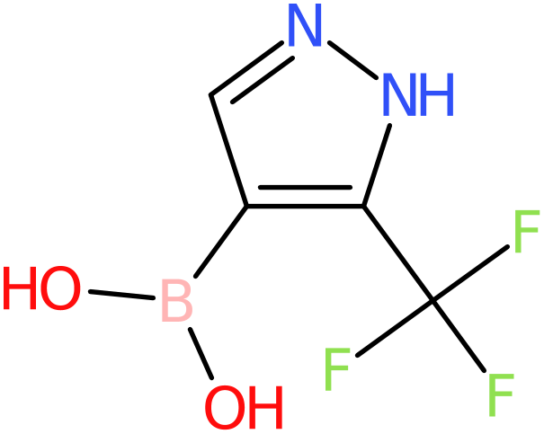 CAS: 1202054-12-3 | 5-Trifluoromethyl-1H-pyrazol-4-ylboronic acid, >97%, NX16792