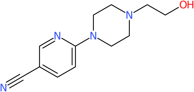 CAS: 1017782-95-4 | 6-[4-(2-Hydroxyethyl)piperazino]nicotinonitrile, NX11263