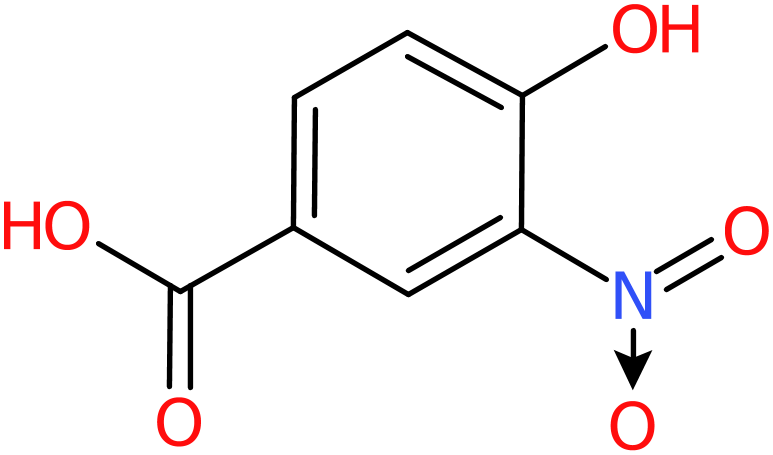 CAS: 616-82-0 | 4-Hydroxy-3-nitrobenzoic acid, >98%, NX55209