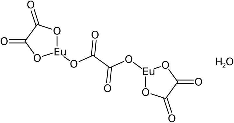 CAS: 152864-32-9 | Europium(III) oxalate hydrate, >99.9%, NX25892