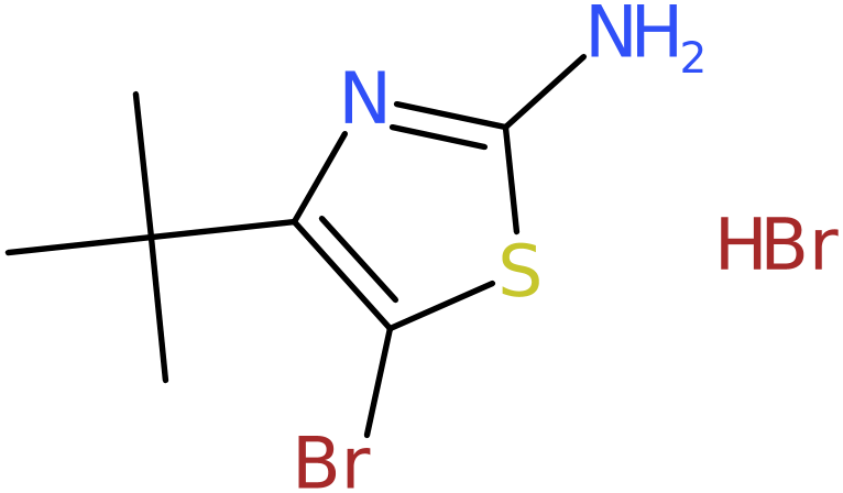 CAS: 175136-77-3 | 2-Amino-5-bromo-4-(tert-butyl)-1,3-thiazole hydrobromide, >98%, NX29143