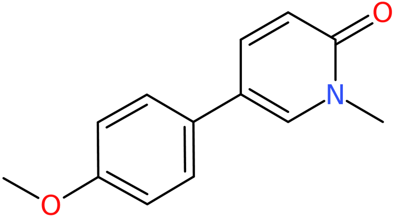 CAS: 945980-20-1 | 5-(4-Methoxyphenyl)-1-methylpyridin-2(1H)-one, NX70323