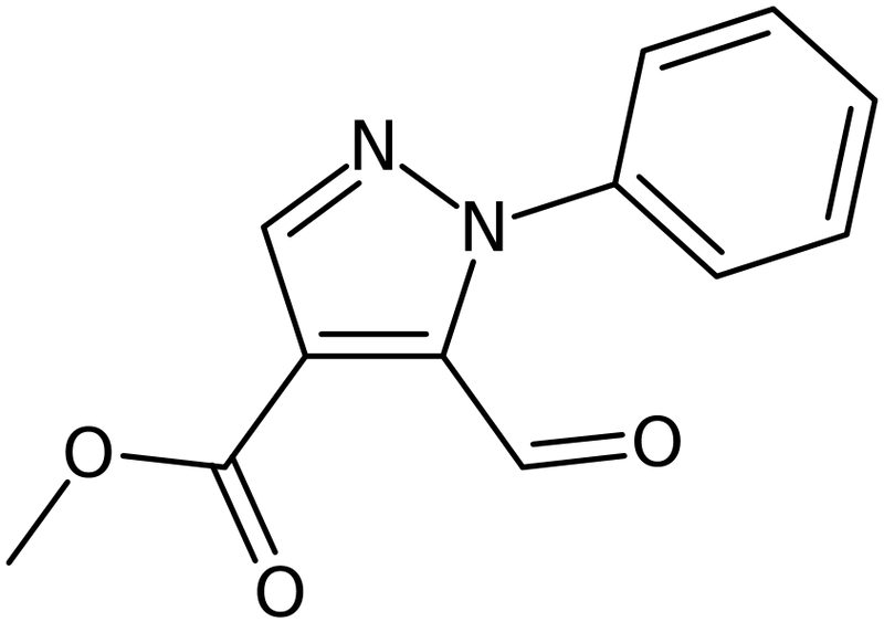 CAS: 1019012-13-5 | 5-Formyl-1-phenyl-1H-pyrazole-4-carboxylic acid methyl ester, NX11318