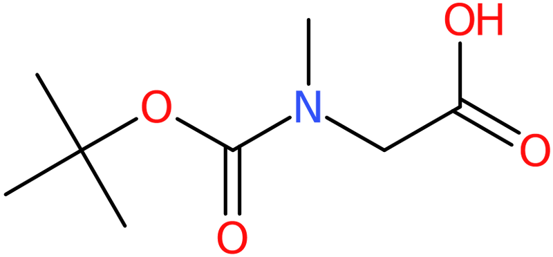 CAS: 13734-36-6 | N-Methylglycine, N-BOC protected, NX22563