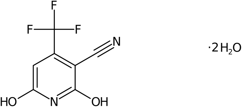 CAS: 1049729-56-7 | 3-Cyano-2,6-dihydroxy-4-(trifluoromethyl)pyridine dihydrate, NX12444