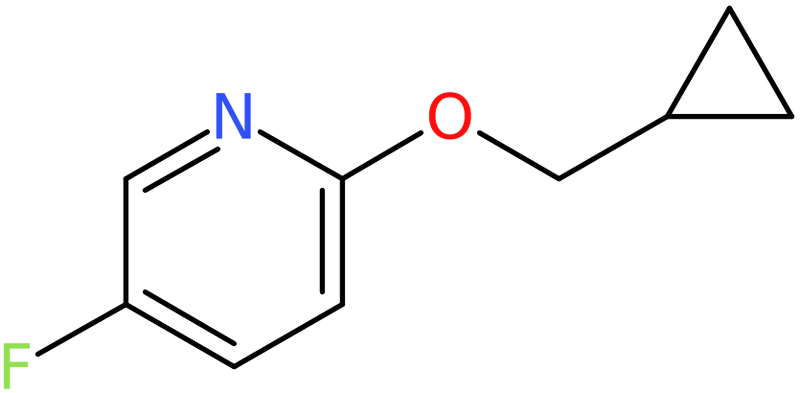 CAS: 1305322-92-2 | 2-(Cyclopropylmethoxy)-5-fluoropyridine, >95%, NX20520