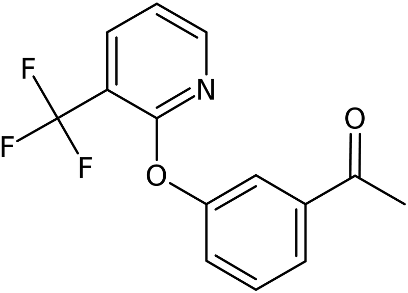 CAS: 1427460-55-6 | 1-(3-{[3-(Trifluoromethyl)pyridin-2-yl]oxy}phenyl)ethanone, NX23986