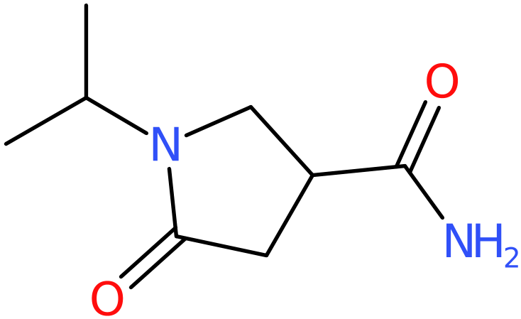 CAS: 90152-93-5 | 1-Isopropyl-2-oxopyrrolidine-4-carboxamide, NX67828