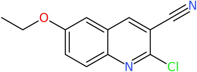 CAS: 937672-26-9 | 2-Chloro-6-ethoxyquinoline-3-carbonitrile, NX69858