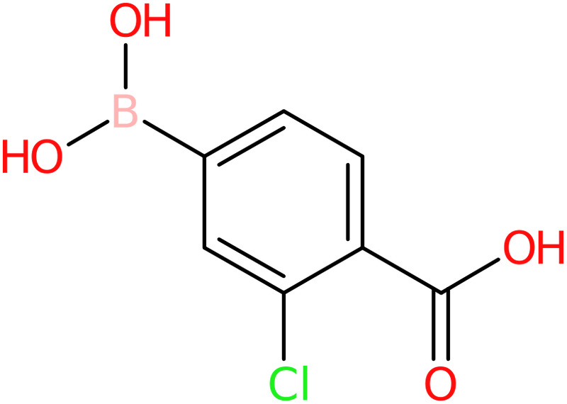 CAS: 136496-72-5 | 4-Carboxy-3-chlorobenzeneboronic acid, >98%, NX22324