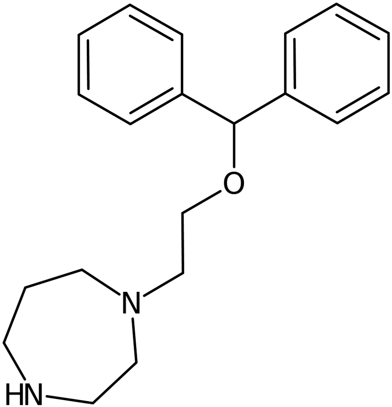 CAS: 150557-09-8 | 1-[2-(Diphenylmethoxy)ethyl]homopiperazine, NX25548