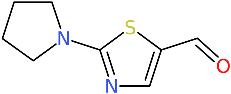 CAS: 900015-48-7 | 2-Pyrrolidin-1-yl-1,3-thiazole-5-carbaldehyde, NX67708