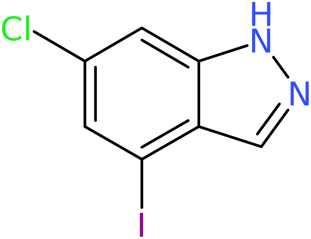 CAS: 885519-56-2 | 6-Chloro-4-iodo-1H-indazole, NX66368