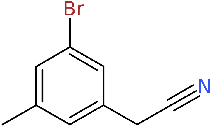 CAS: 871116-91-5 | 3-Bromo-5-methylphenylacetonitrile, >95%, NX65191