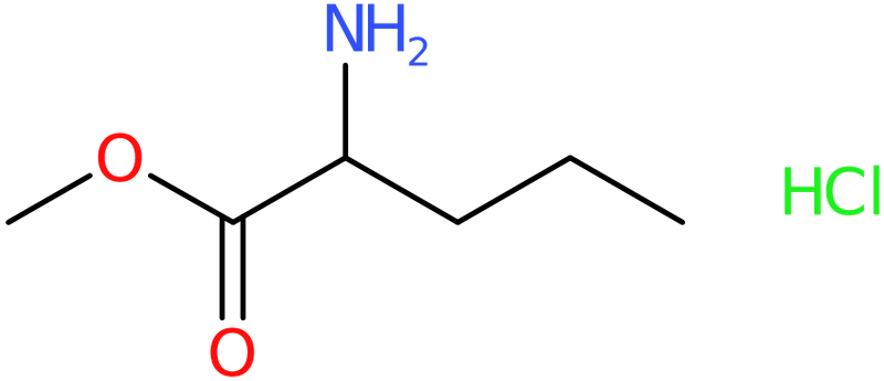 CAS: 10047-10-6 | Methyl 2-aminopentanoate hydrochloride, >95%, NX10502
