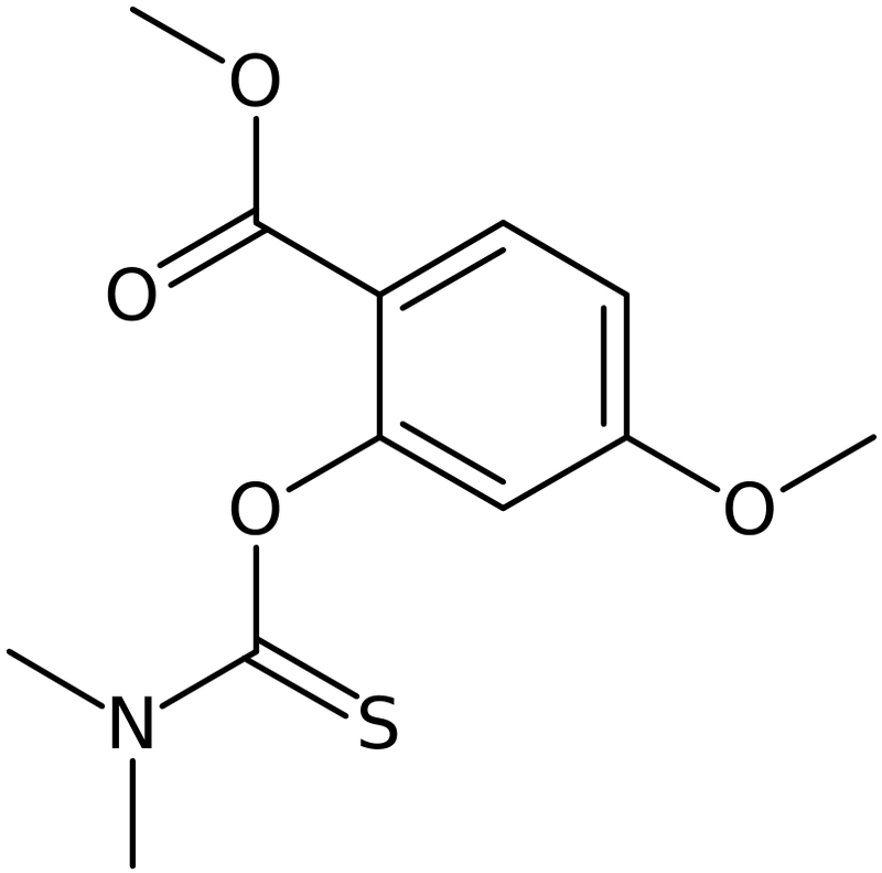 CAS: 104795-54-2 | Methyl 2-[(dimethylcarbamothioyl)oxy]-4-methoxybenzoate, NX12377