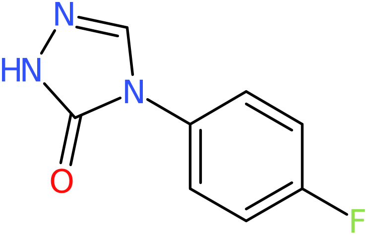 CAS: 80240-40-0 | 4-(4-Fluorophenyl)-2,4-dihydro-3H-1,2,4-triazol-3-one, NX62410