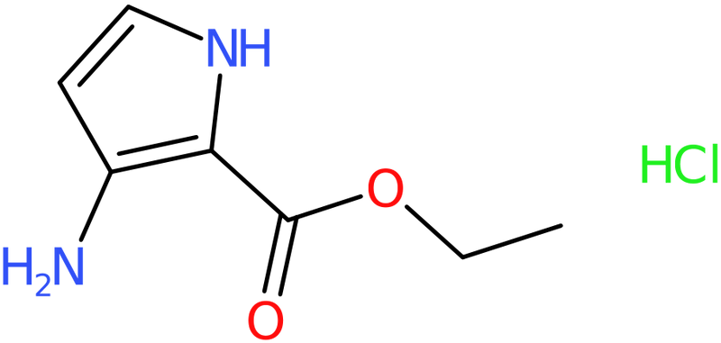 CAS: 252932-49-3 | Ethyl 3-amino-1H-pyrrole-2-carboxylate hydrochloride, >95%, NX37797