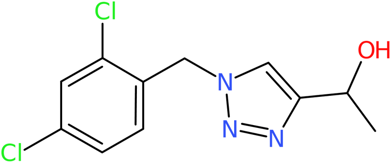 CAS: 1443291-21-1 | 1-{1-[(2,4-Dichlorophenyl)methyl]-1H-1,2,3-triazol-4-yl}ethan-1-ol, NX24491