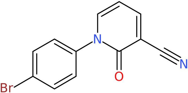 CAS: 929000-84-0 | 1-(4-Bromophenyl)-3-cyano-1,2-dihydro-2-oxopyridine, >97%, NX69327