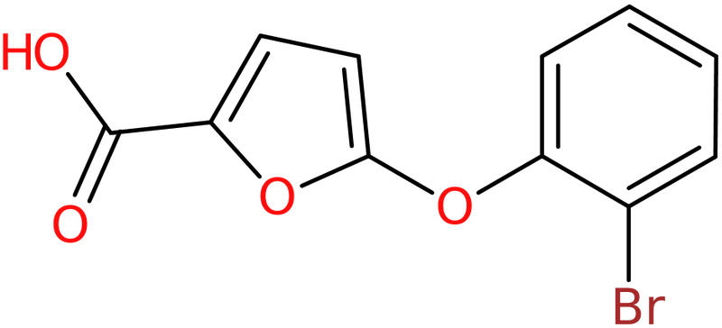 CAS: 952183-45-8 | 5-(2-Bromophenoxy)-2-furoic acid, NX70793