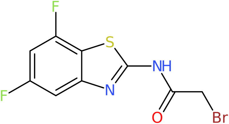 CAS: 219499-50-0 | 2-Bromo-N-(5,7-difluoro-1,3-benzothiazol-2-yl)acetamide, NX34907