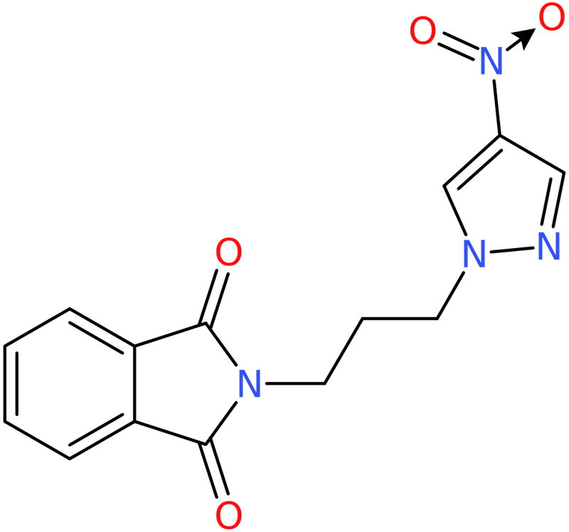 CAS: 1006572-22-0 | 2-[3-(4-Nitro-1H-pyrazol-1-yl)propyl]-1H-isoindole-1,3(2H)-dione, NX10715