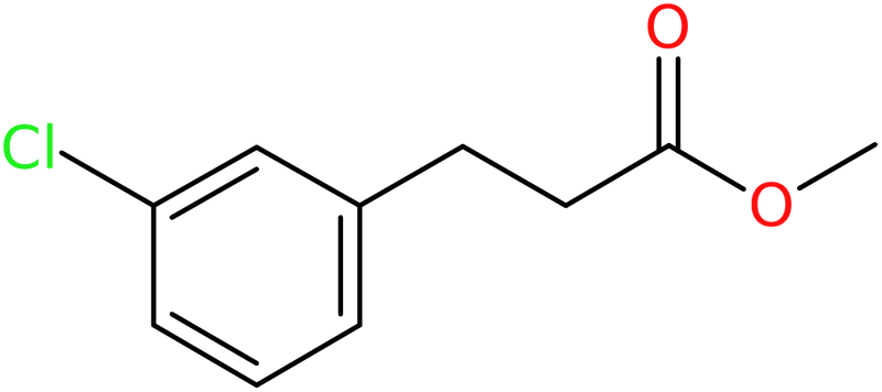 CAS: 103040-43-3 | Methyl 3-(3-chlorophenyl)propanoate, >98%, NX11786