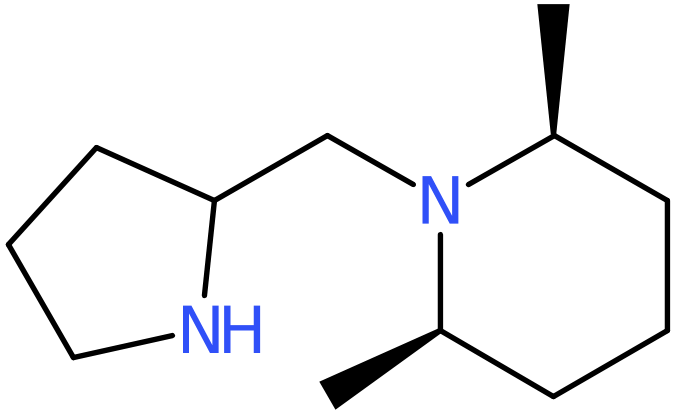 CAS: 956266-23-2 | (2R,6S)-2,6-Dimethyl-1-(2-pyrrolidinylmethyl)piperidine, >95%, NX70963