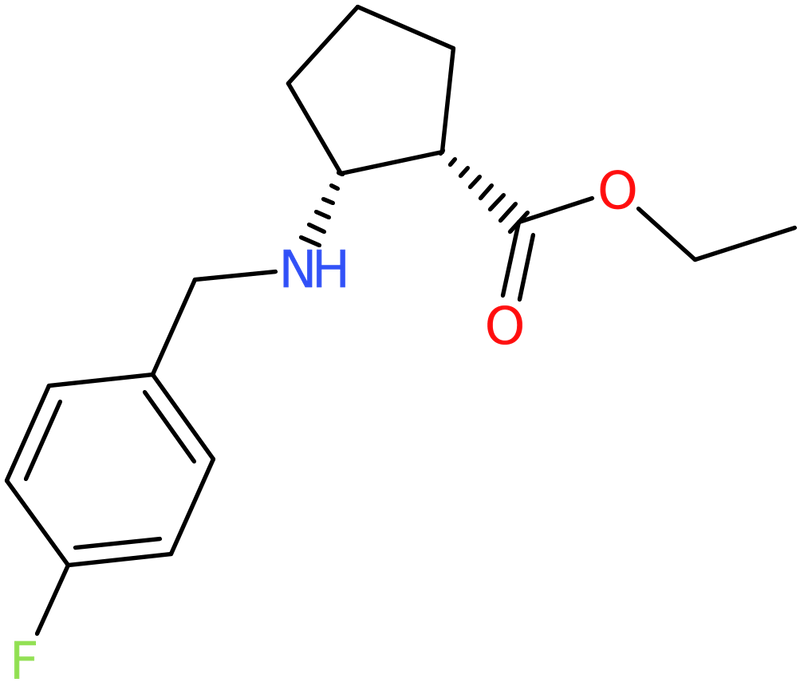 CAS: 1033755-81-5 | Ethyl cis-2-(4-Fluorobenzylamino)cyclopentanecarboxylate, NX11929