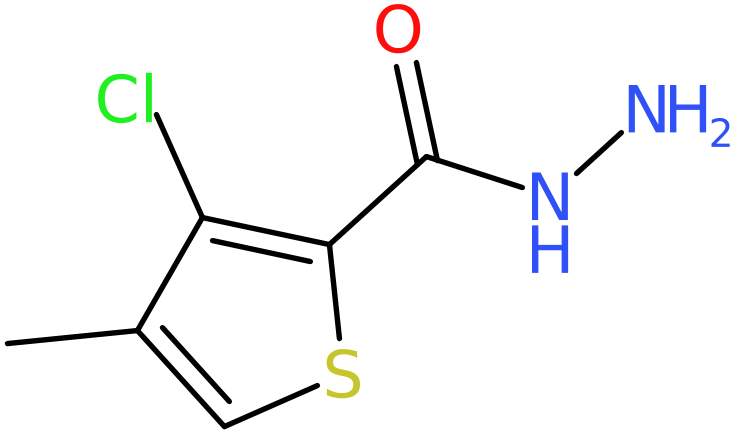 CAS: 175137-12-9 | 3-Chloro-4-methylthiophene-2-carbohydrazide, NX29153