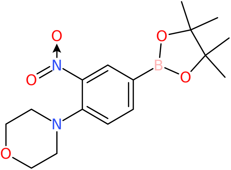 CAS: 1527471-35-7 | [4-(Morpholin-4-yl)-3-nitrophenyl]boronic acid. pinacol ester, NX25882