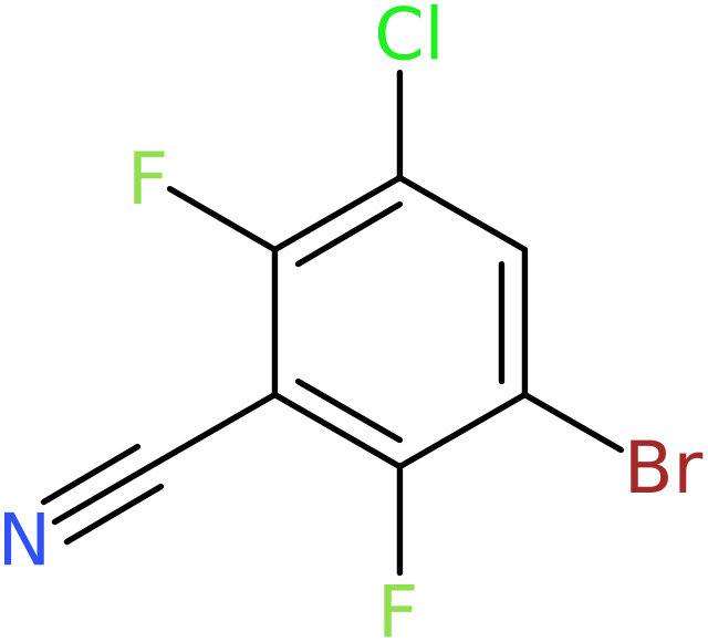 3-Bromo-5-chloro-2,6-difluorobenzonitrile, NX74589