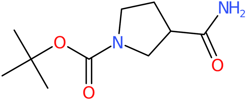 CAS: 122684-34-8 | tert-Butyl 3-carbamoylpyrrolidine-1-carboxylate, >97%, NX18175