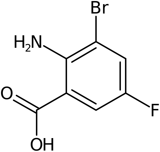 CAS: 259269-84-6 | 2-Amino-3-bromo-5-fluorobenzoic acid, NX38161