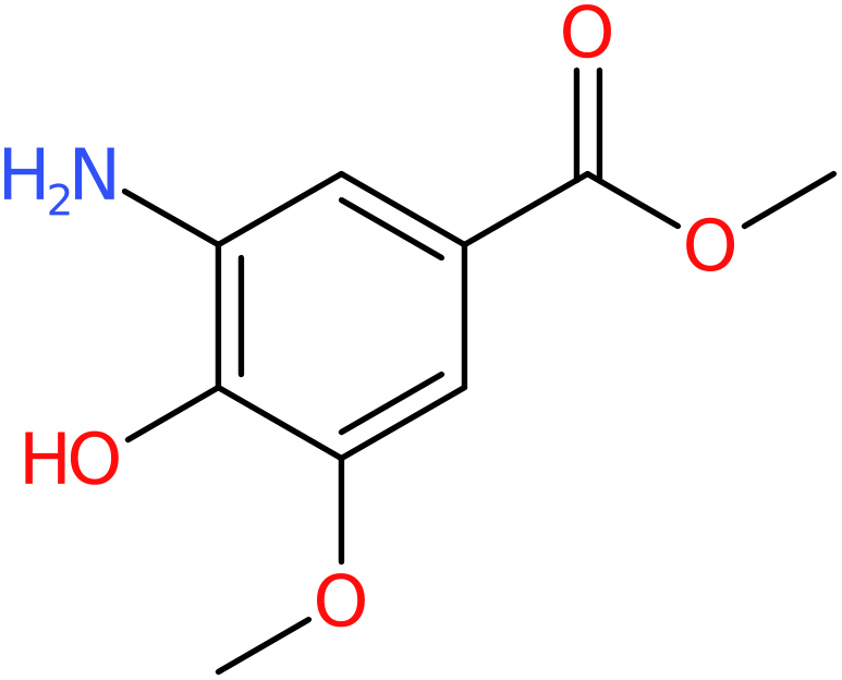 CAS: 92643-72-6 | Methyl 3-amino-4-hydroxy-5-methoxybenzoate, >95%, NX69204