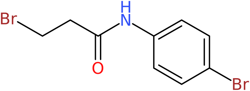 CAS: 7661-10-1 | 3-Bromo-N-(4-bromophenyl)propanamide, NX61165