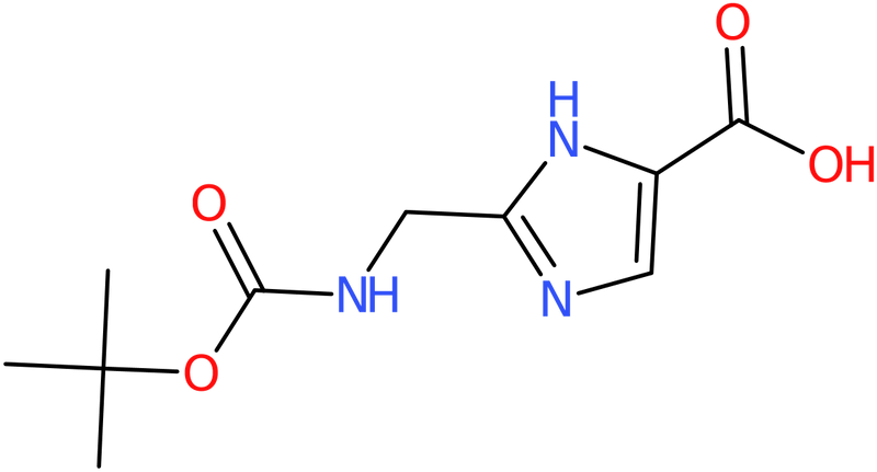 CAS: 867340-37-2 | 2-(Aminomethyl)-1H-imidazole-5-carboxylic acid, 2-BOC protected, NX64938