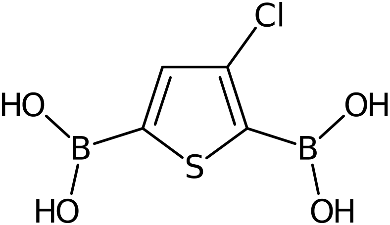 CAS: 2096332-07-7 | 3-Chlorothiophene-2,5-diboronic acid, >98%, NX33949