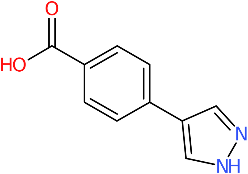 CAS: 1017794-47-6 | 4-(1H-Pyrazol-4-yl)benzoic acid, >95%, NX11276