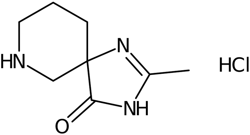 CAS: 1214028-87-1 | 2-Methyl-1,3,7-triazaspiro[4.5]dec-1-en-4-one hydrochloride, NX17568