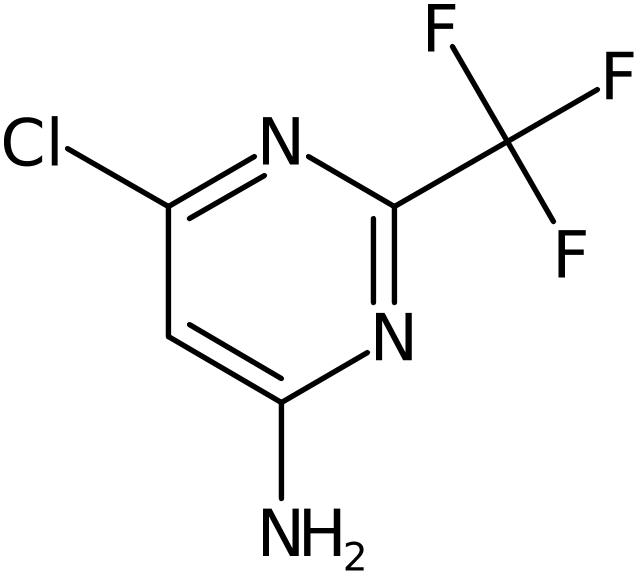 CAS: 1480-66-6 | 6-Chloro-2-(trifluoromethyl)pyrimidin-4-amine, >98%, NX25156