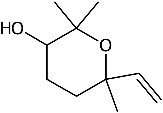 CAS: 14049-11-7 | 2,2,6-Trimethyl-6-vinyltetrahydro-2H-pyran-3-ol, >95%, NX23406