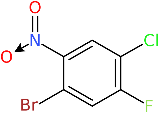 CAS: 960000-93-5 | 2-Bromo-5-chloro-4-fluoronitrobenzene, NX71329