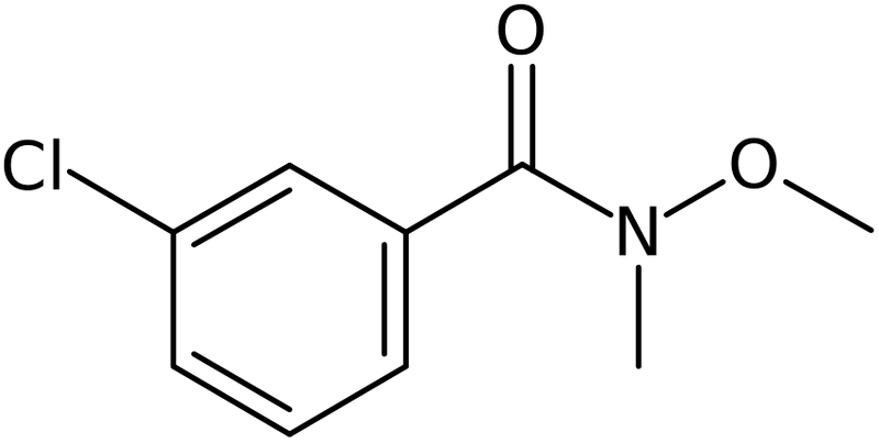 CAS: 145959-21-3 | 3-Chloro-N-methoxy-N-methylbenzamide, >95%, NX24855