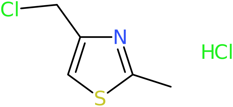 CAS: 77470-53-2 | 4-(Chloromethyl)-2-methyl-1,3-thiazole hydrochloride, NX61592